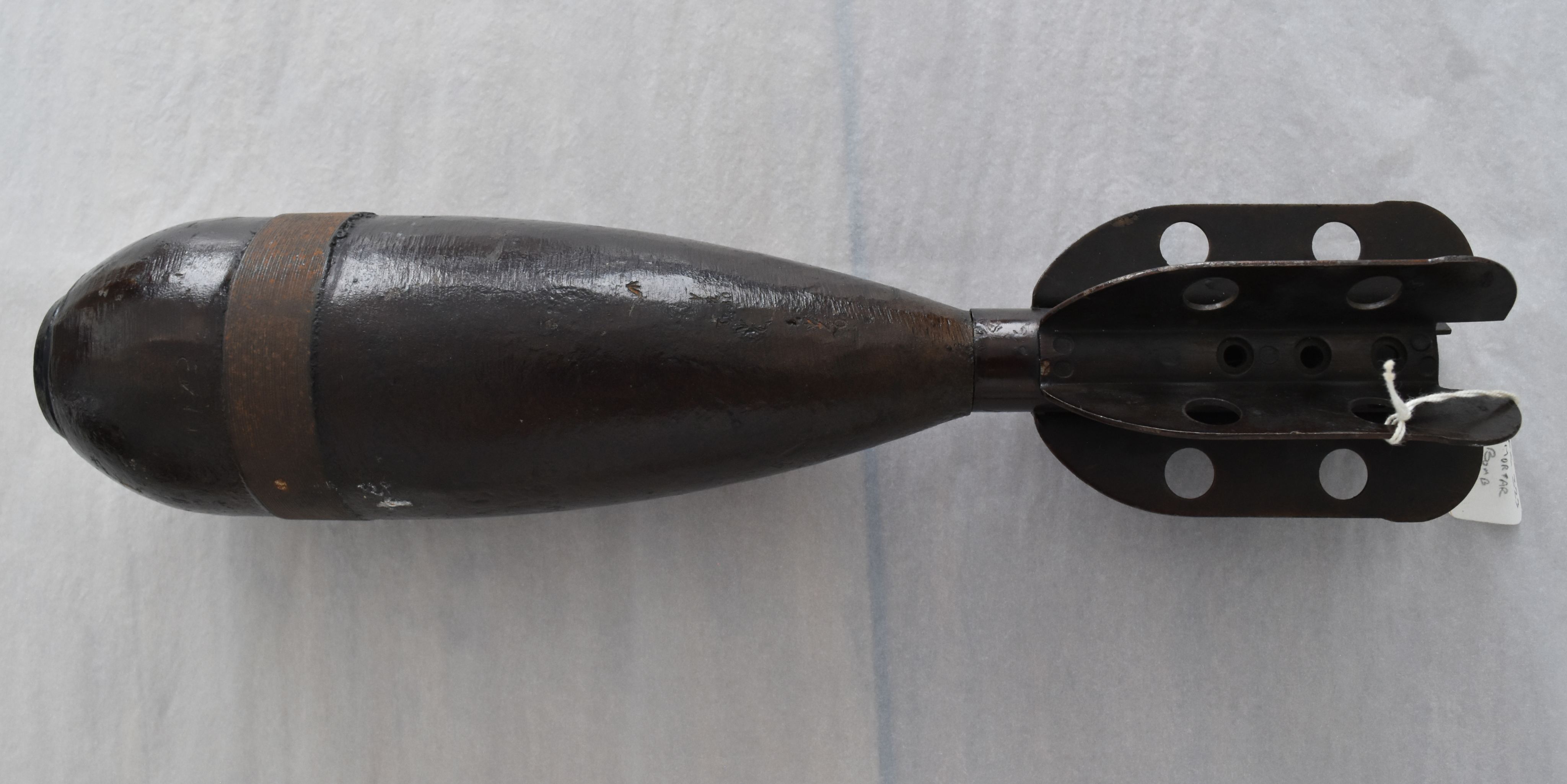 3-inch mortar shell produced at Apsley Mill. 